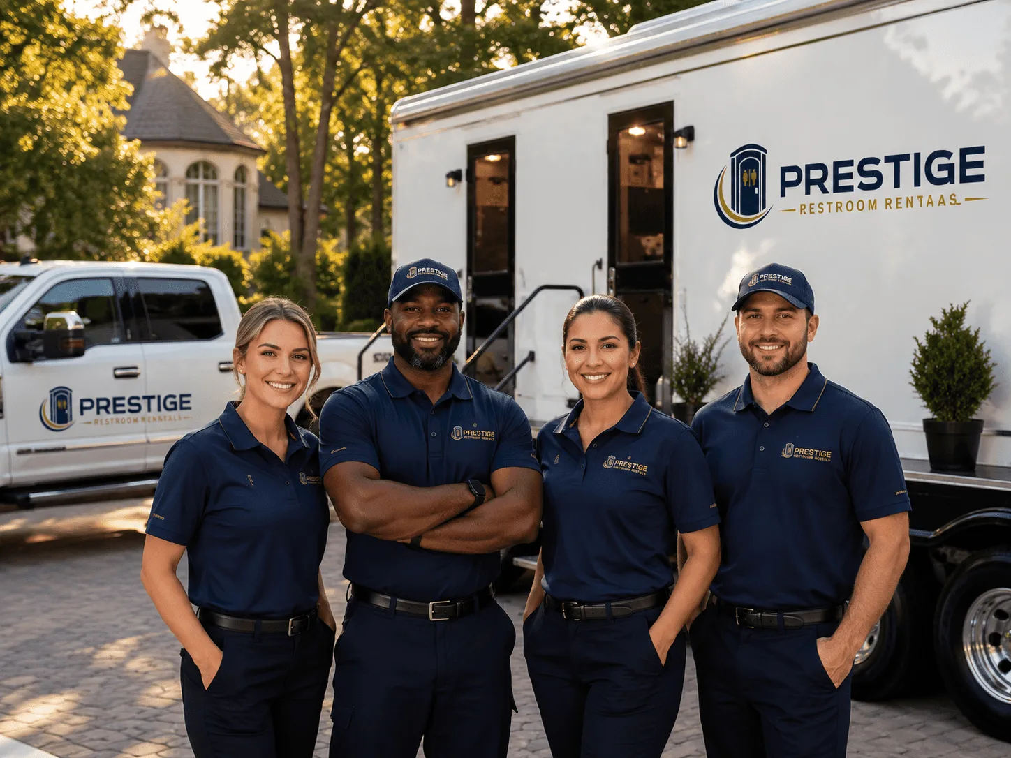Trusted Luxury Portable Restrooms company in Nome, TX